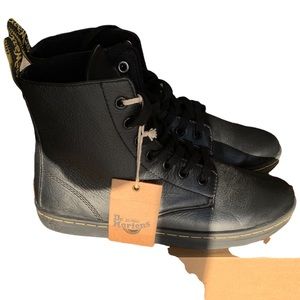 Brand new black leather Dr. Martens